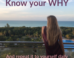 Know your WHY