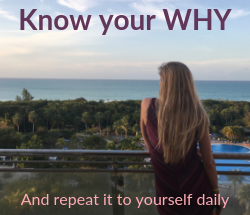 Know your WHY